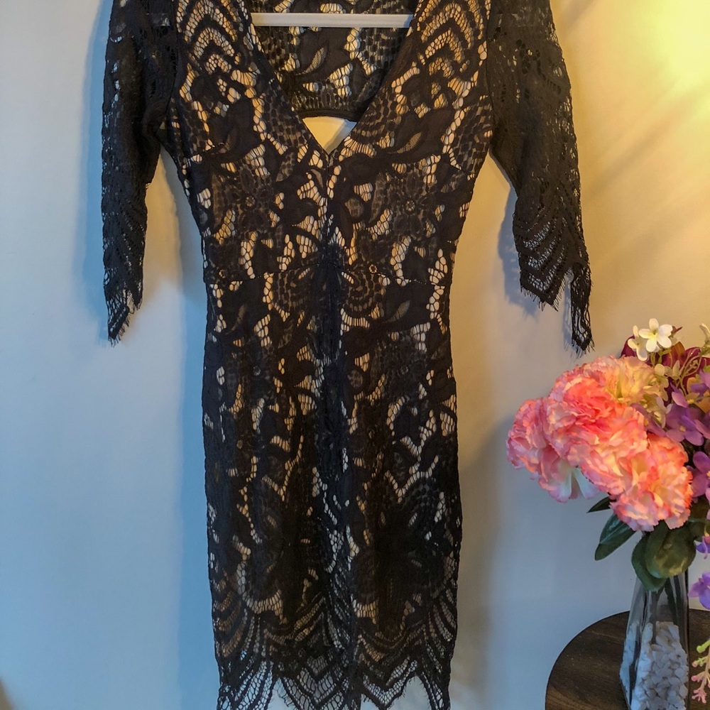 Lace outting dress